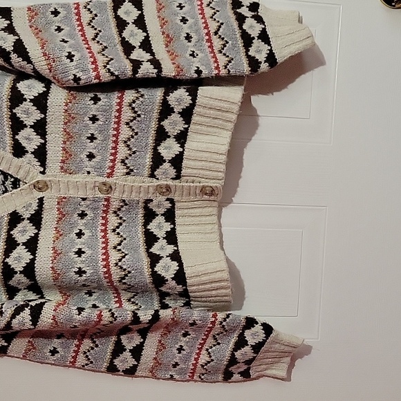 American Eagle Y2K Oversized Multicolour Cardigan US XS - Picture 4 of 14